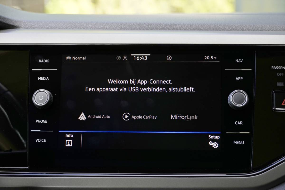 Volkswagen Polo Volkswagen Polo 1.0 TSI 5drs Comfortline Business Executive BJ2021 Led | Pdc | App-Connect | Navi | Climate control | Cruise control | Getint glas