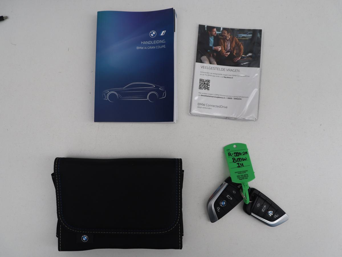 BMW i4 BMW i4 M50 High Executive 84 kWh | SOH 94,4% | Leder | Adaptive cruise |  xDrive |  Stoelverwarming | Head-up | Harman/Kardon | Carplay | Sfeerverlichting | 360 camera | Park assist | Elektrische achterklep