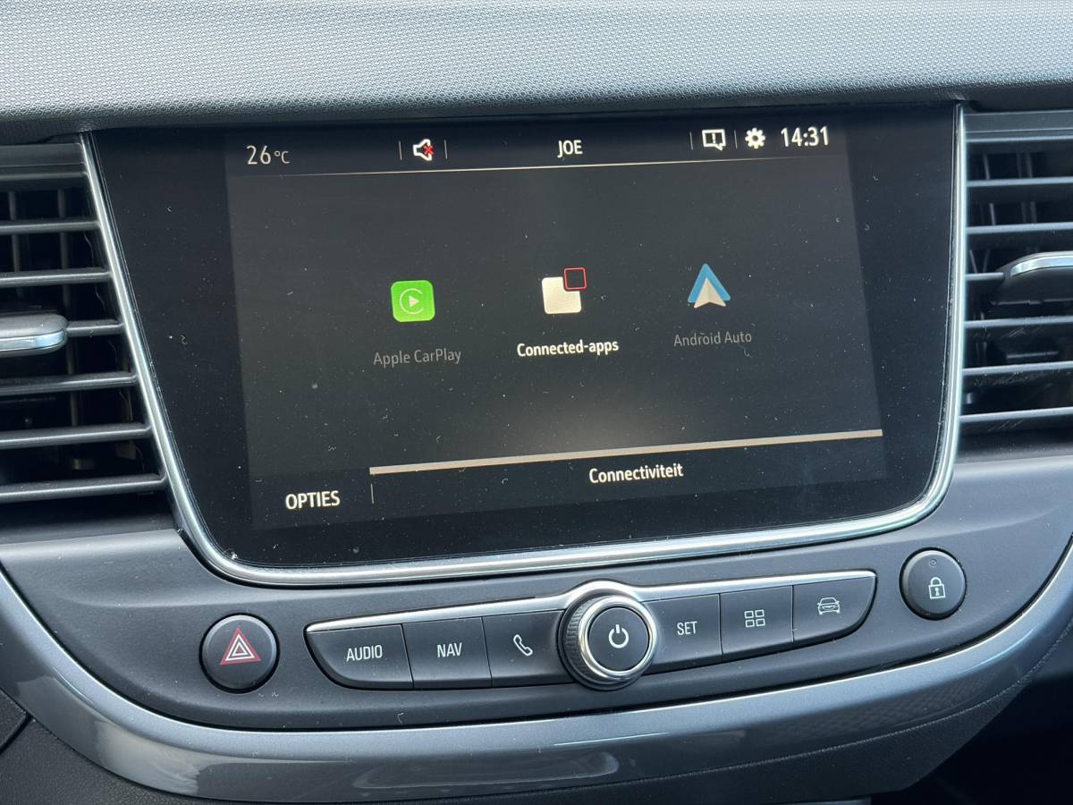 Opel Crossland X Opel Crossland X 1.2 Turbo Innovation ✓1e Eigenaar✓Dealer Onderhouden✓360° Camera✓Carplay✓Navi✓6 Bak✓110pk✓Keylss✓Halfleder✓Pdc V+A✓Lm velgen✓N.A.P✓Rijstrooksensor✓Dodehoeksensor✓Apk tot 09-2028