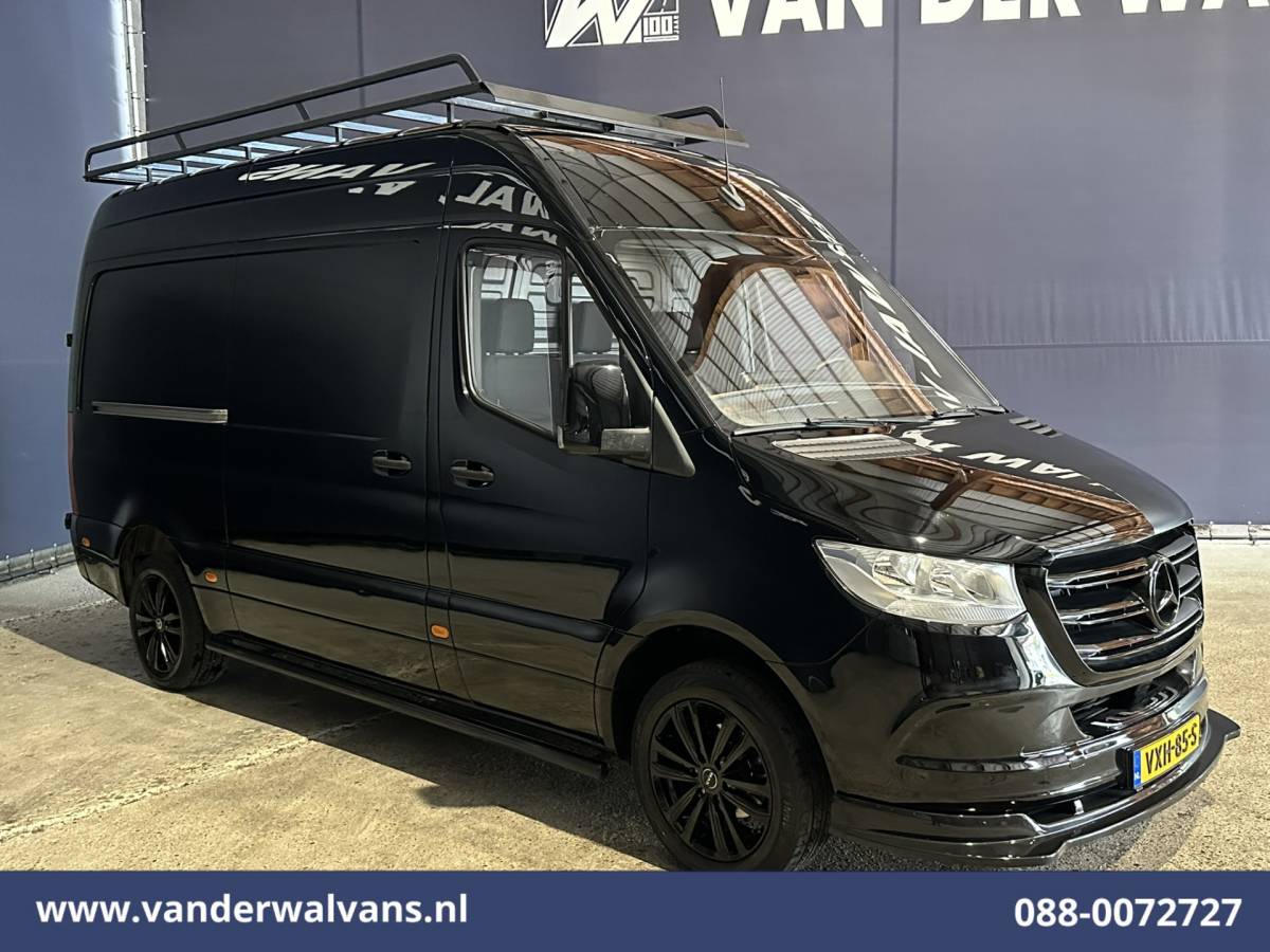 Mercedes-Benz Sprinter Mercedes-Benz Sprinter 314 CDI 143pk L2H2 Euro6 Airco | Imperiaal | Camera | Apple Carplay | LM Velgen | Cruisecontrol Android Auto, Trekhaak, Sidebars, Bumper Kit, Bijrijdersbank