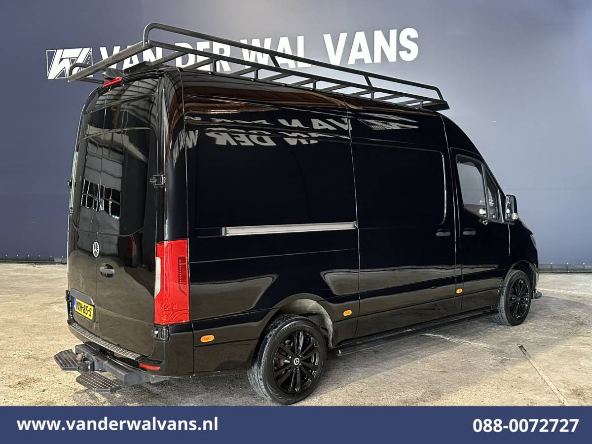 Mercedes-Benz Sprinter Mercedes-Benz Sprinter 314 CDI 143pk L2H2 Euro6 Airco | Imperiaal | Camera | Apple Carplay | LM Velgen | Cruisecontrol Android Auto, Trekhaak, Sidebars, Bumper Kit, Bijrijdersbank