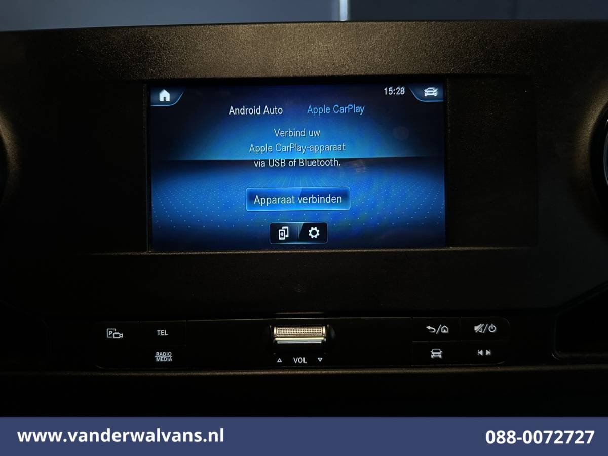 Mercedes-Benz Sprinter Mercedes-Benz Sprinter 314 CDI 143pk L2H2 Euro6 Airco | Imperiaal | Camera | Apple Carplay | LM Velgen | Cruisecontrol Android Auto, Trekhaak, Sidebars, Bumper Kit, Bijrijdersbank