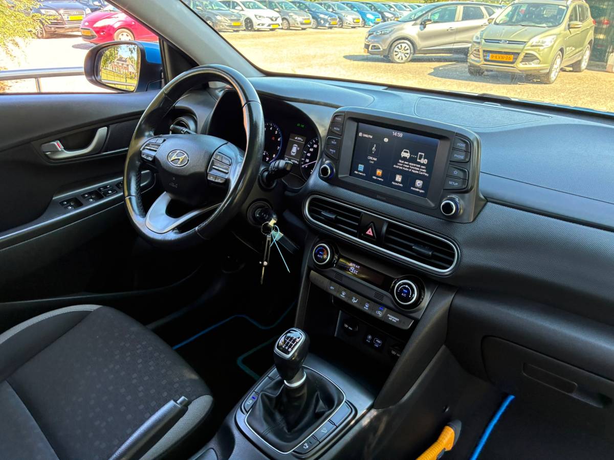 Hyundai Kona Hyundai Kona 1.0T Comfort | Carplay + Clima + Cruise nu €10.975,-!!