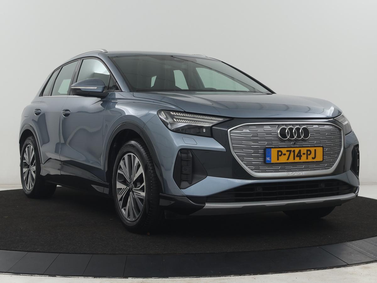 Audi Q4 e-tron Audi Q4 e-tron 40 Advanced edition 77 kWh | SOH 93,3% | Adaptive cruise | Stoelverwarming | Navigatie | Carplay | Climate control | Camera | Park assist | Trekhaak | 19″ velgen