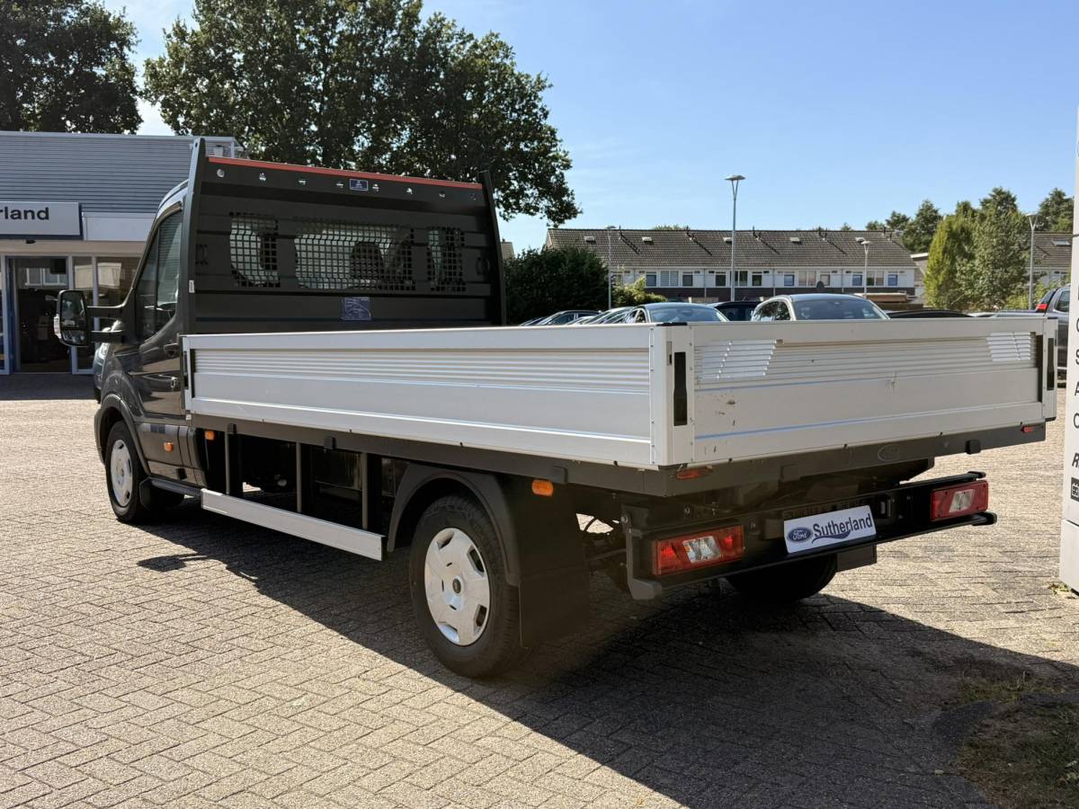 Ford Transit Ford Transit 350 2.0 TDCI L3H1 Trend AWD | SCI | 165pk | Open laadbak | Vierwielaandrijving | BPM-vrij | Stoelverwarming | Elektrisch verstelbare stoel | Keyless entry | Spatlappen voor | Buitenspiegels met lange arm