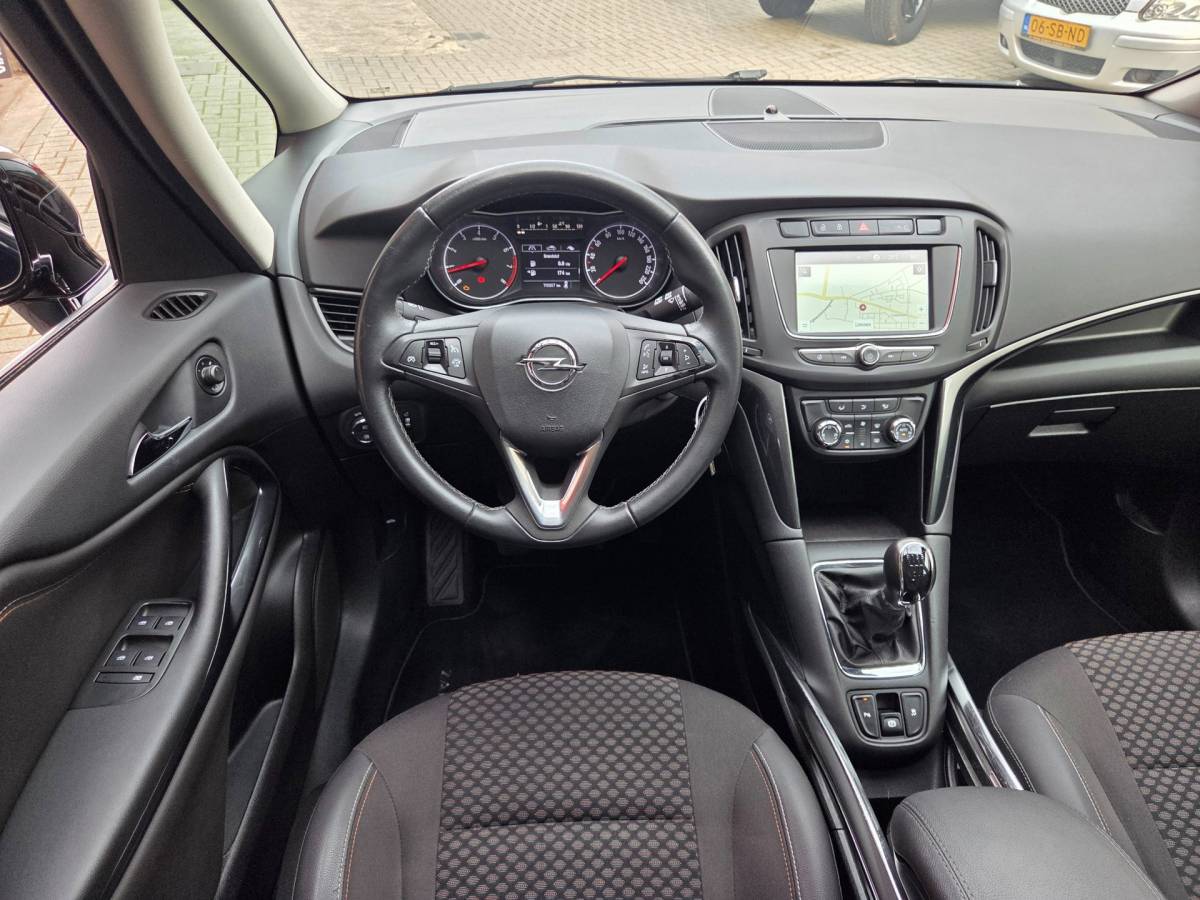 Opel Zafira Opel Zafira 1.4 Turbo Online Edition Trekhaak/ Navigatie/ Parkeersensoren voor + achter/ Cruise control/ Rijklaarprijs!