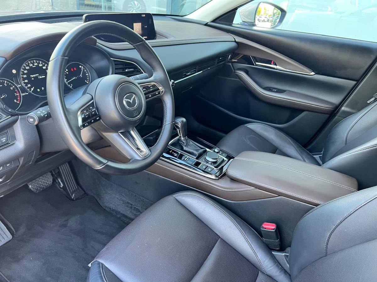 Mazda CX-30 Mazda CX-30 2.5 e-SkyActiv-G M Hybrid Takumi AUTOMAAT | LEDER | 360gr CAMERA | Bose AUDIO | MEEST LUXE UITVOERING | * 6JR GARANTIE |