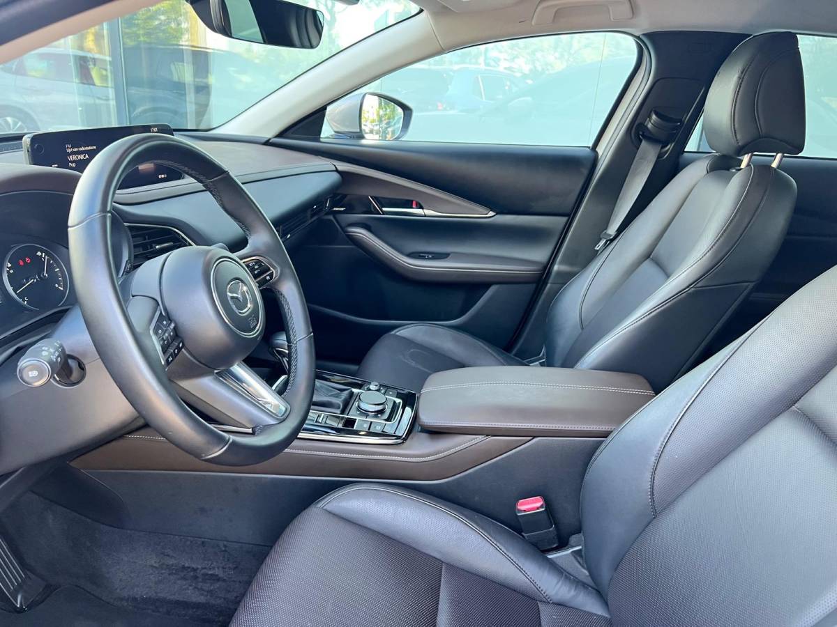 Mazda CX-30 Mazda CX-30 2.5 e-SkyActiv-G M Hybrid Takumi AUTOMAAT | LEDER | 360gr CAMERA | Bose AUDIO | MEEST LUXE UITVOERING | * 6JR GARANTIE |