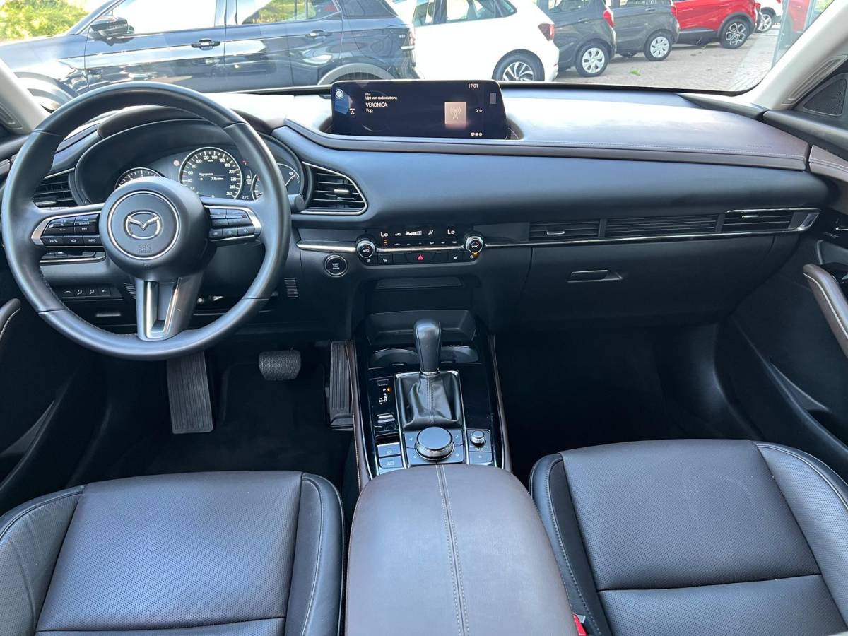 Mazda CX-30 Mazda CX-30 2.5 e-SkyActiv-G M Hybrid Takumi AUTOMAAT | LEDER | 360gr CAMERA | Bose AUDIO | MEEST LUXE UITVOERING | * 6JR GARANTIE |