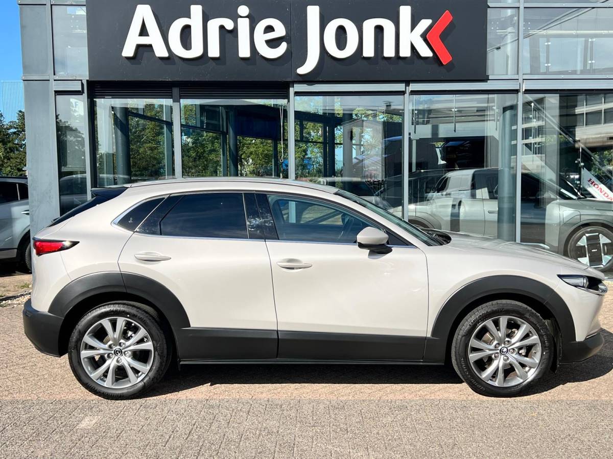 Mazda CX-30 Mazda CX-30 2.5 e-SkyActiv-G M Hybrid Takumi AUTOMAAT | LEDER | 360gr CAMERA | Bose AUDIO | MEEST LUXE UITVOERING | * 6JR GARANTIE |