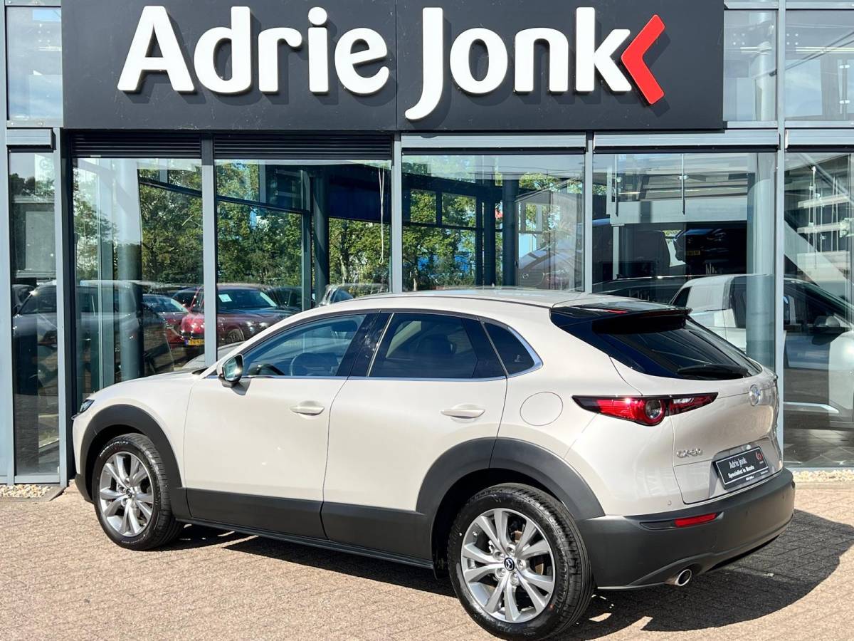 Mazda CX-30 Mazda CX-30 2.5 e-SkyActiv-G M Hybrid Takumi AUTOMAAT | LEDER | 360gr CAMERA | Bose AUDIO | MEEST LUXE UITVOERING | * 6JR GARANTIE |