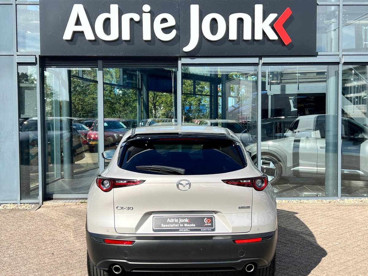 Mazda CX-30 Mazda CX-30 2.5 e-SkyActiv-G M Hybrid Takumi AUTOMAAT | LEDER | 360gr CAMERA | Bose AUDIO | MEEST LUXE UITVOERING | * 6JR GARANTIE |