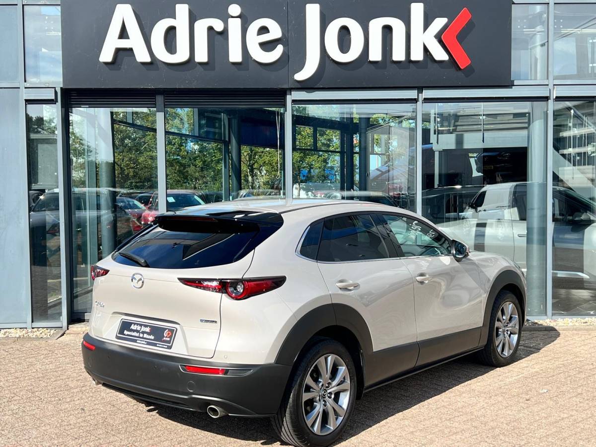 Mazda CX-30 Mazda CX-30 2.5 e-SkyActiv-G M Hybrid Takumi AUTOMAAT | LEDER | 360gr CAMERA | Bose AUDIO | MEEST LUXE UITVOERING | * 6JR GARANTIE |
