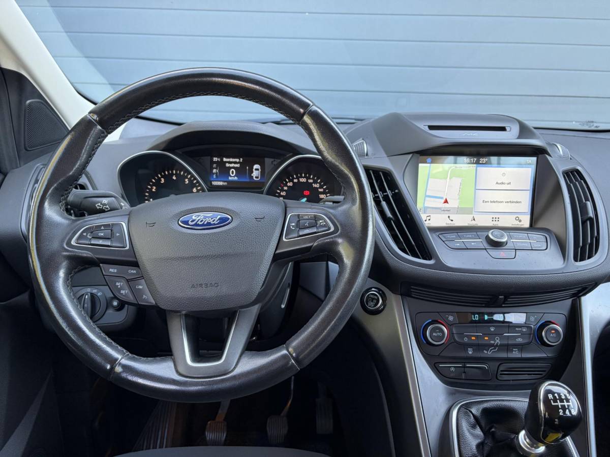 Ford Kuga Ford Kuga 1.5 EcoBoost Trend Ultimate ✓2e Eigenaar✓Navi✓Trekhaak✓Carplay✓Clima✓Cruise✓Lm velgen✓Pdc✓120pk✓6 Bak✓N.A.P✓Apk tot 10-2027