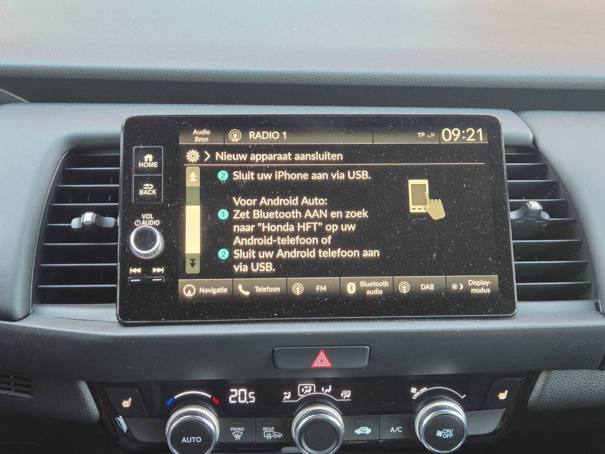 Honda Jazz Honda Jazz 1.5 e:HEV Hybrid Executive 109PK 5drs AUTOMAAT clima, adapt.cruise, navi, carplay, led, camera, pdc, keyless