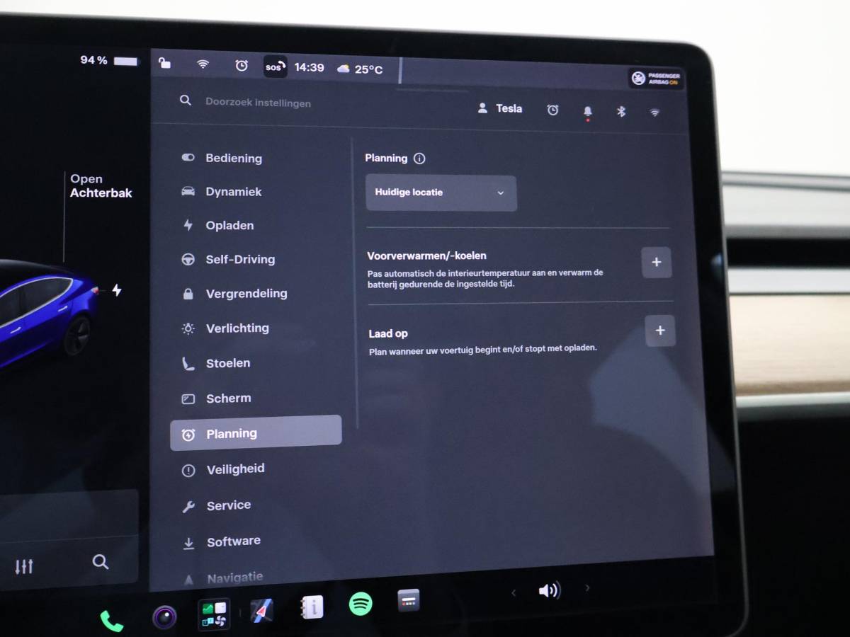 Tesla Model 3 Tesla Model 3 LONG RANGE AWD 75 kWh + TREKHAAK AFNEEMBAAR | PANORAMA | ZWART LEDER | STOELVERW. V+A