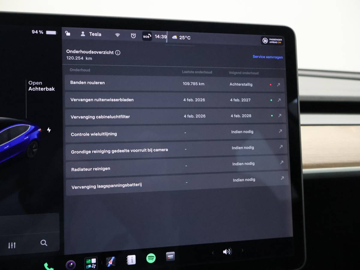 Tesla Model 3 Tesla Model 3 LONG RANGE AWD 75 kWh + TREKHAAK AFNEEMBAAR | PANORAMA | ZWART LEDER | STOELVERW. V+A