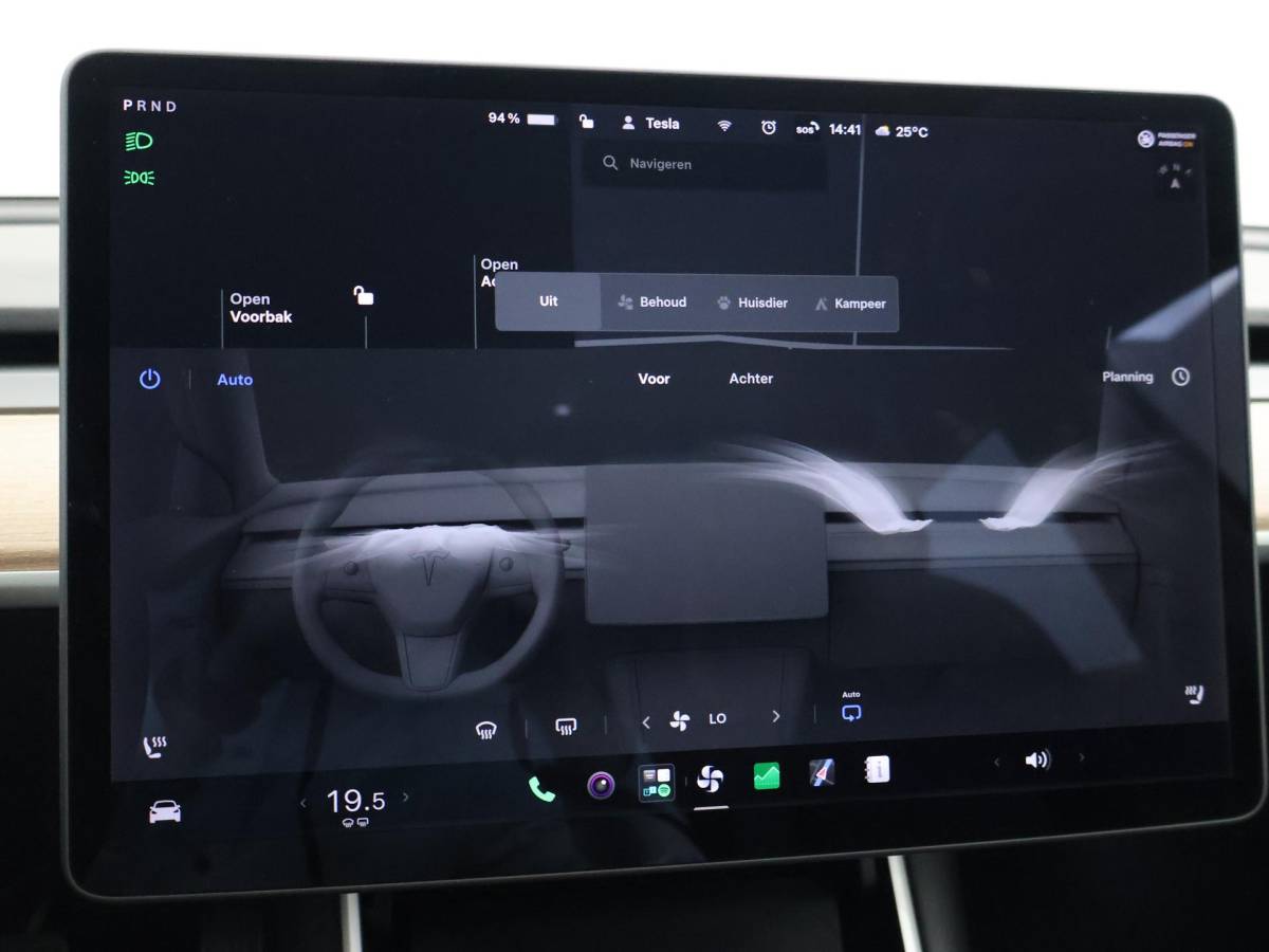 Tesla Model 3 Tesla Model 3 LONG RANGE AWD 75 kWh + TREKHAAK AFNEEMBAAR | PANORAMA | ZWART LEDER | STOELVERW. V+A