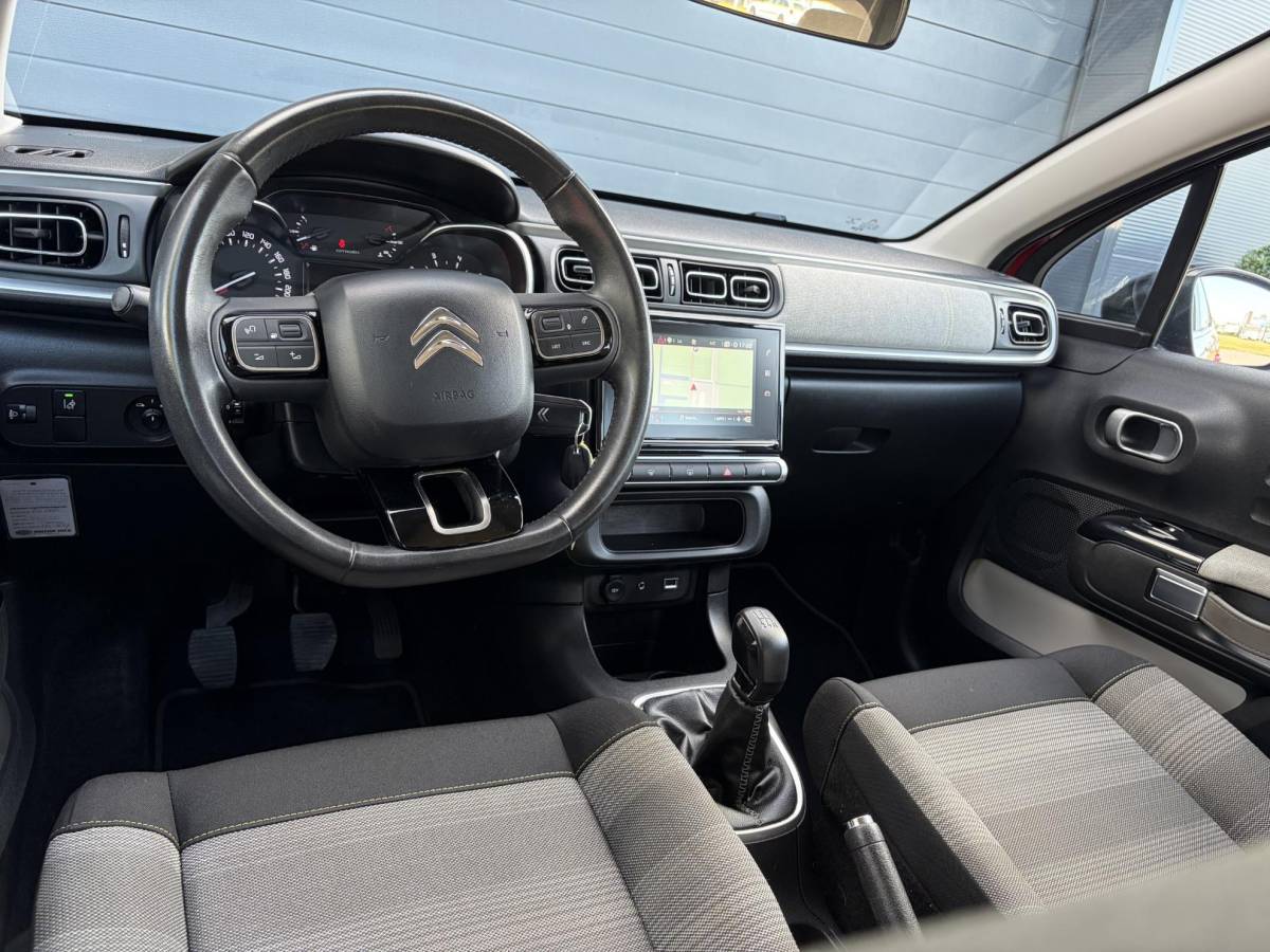 Citroën C3 Citroen C3 1.2 PureTech Feel ✓2e Eigenaar✓Navi✓Carplay✓Clima✓Cruise✓Lm velgen✓Rijstrooksensor✓Pdc✓N.A.P✓Apk tot 05-2027