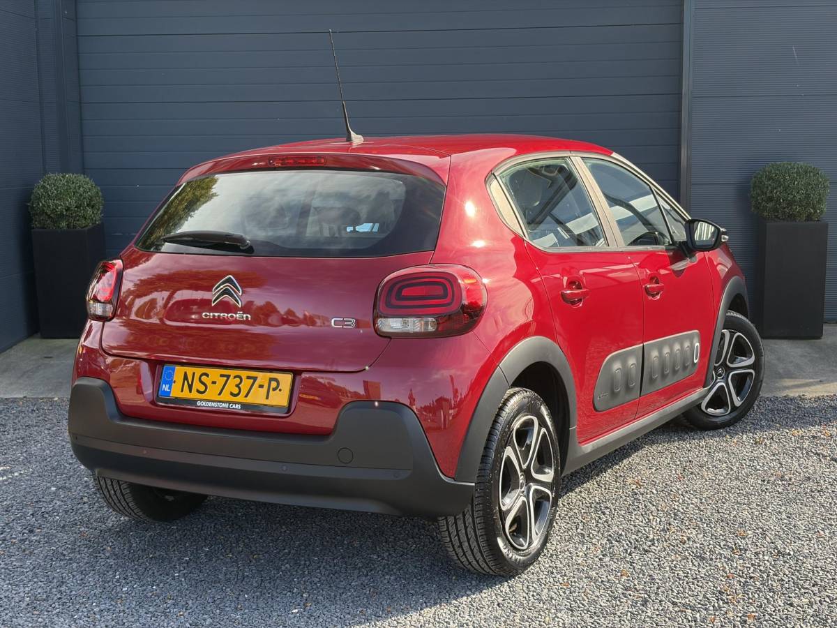 Citroën C3 Citroen C3 1.2 PureTech Feel ✓2e Eigenaar✓Navi✓Carplay✓Clima✓Cruise✓Lm velgen✓Rijstrooksensor✓Pdc✓N.A.P✓Apk tot 05-2027