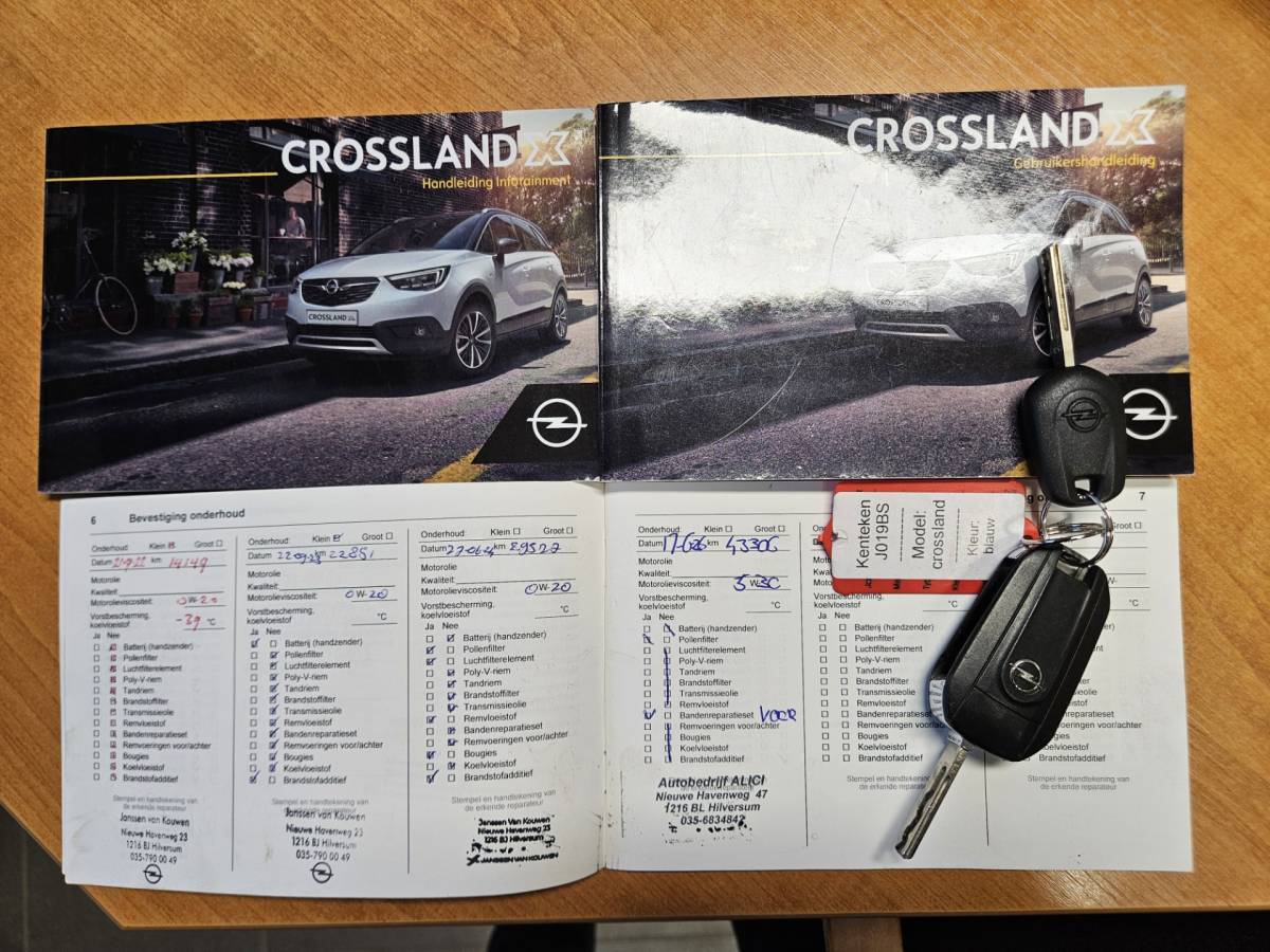 Opel Crossland X Opel Crossland X 1.2 Turbo 120 Jaar Edition Camera! LED! Carplay! NAP! Airco/Clima! Navigatie! Nette Auto!