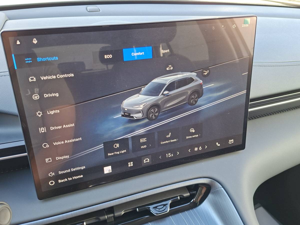 Geely E5 Geely E5 Max+ 68 kWh V2L Massage Koel+Verw Pano HeadUp FLYME