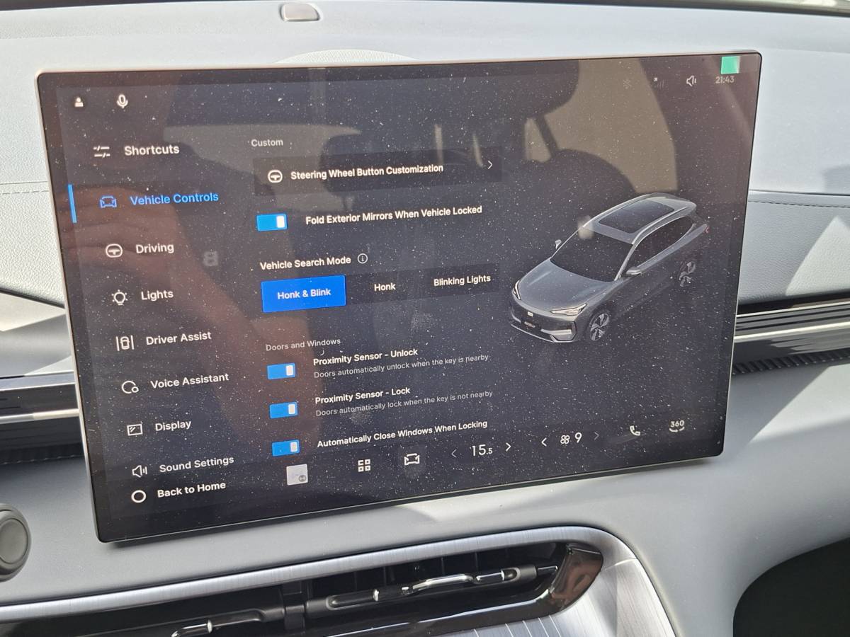 Geely E5 Geely E5 Pro+ 68 kWh V2L Long Range Adapt.Cruise Memory Frost grey