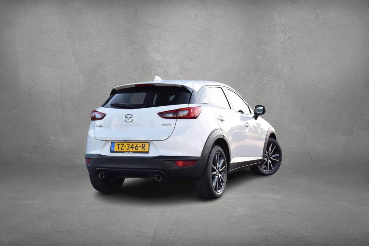 Mazda CX-3 Mazda CX-3 2.0 SkyActiv-G 120 GT-M Line | Automaat | Leer | HUD | Stoelverwarming