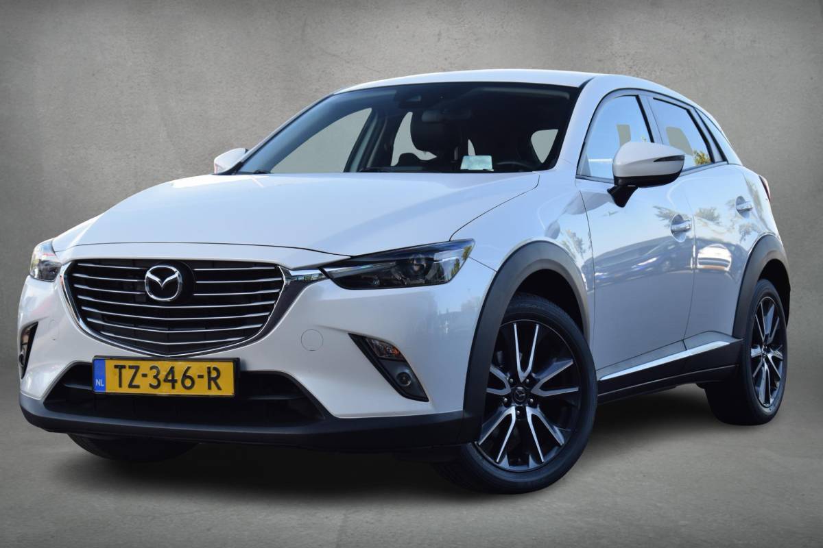 Mazda CX-3 Mazda CX-3 2.0 SkyActiv-G 120 GT-M Line | Automaat | Leer | HUD | Stoelverwarming