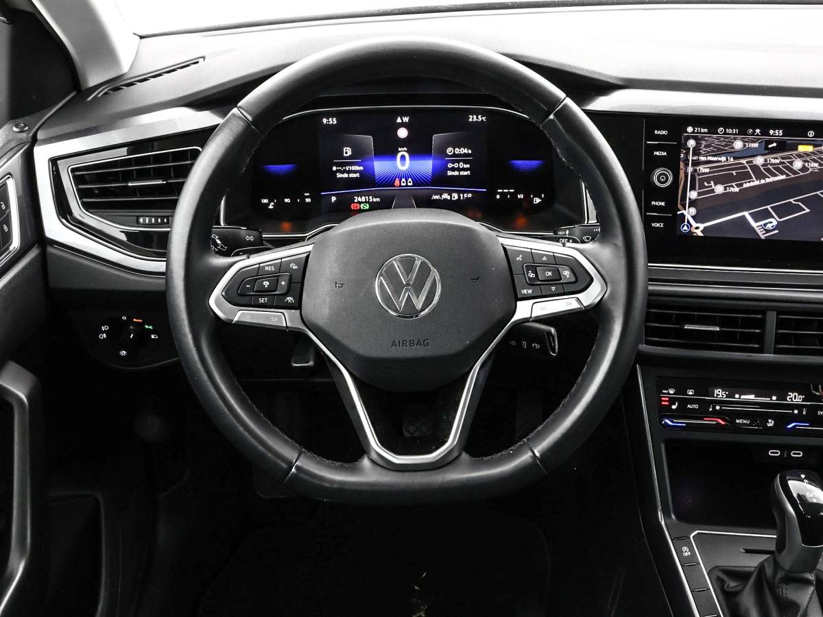 Volkswagen Polo Volkswagen Polo 1.0 TSI 95pk DSG Style · Camera · Matrix LED · Stoelverwarming · P-Sensoren · ACC · Apple/Android Car Play · Garantie t/m 27-12-2026