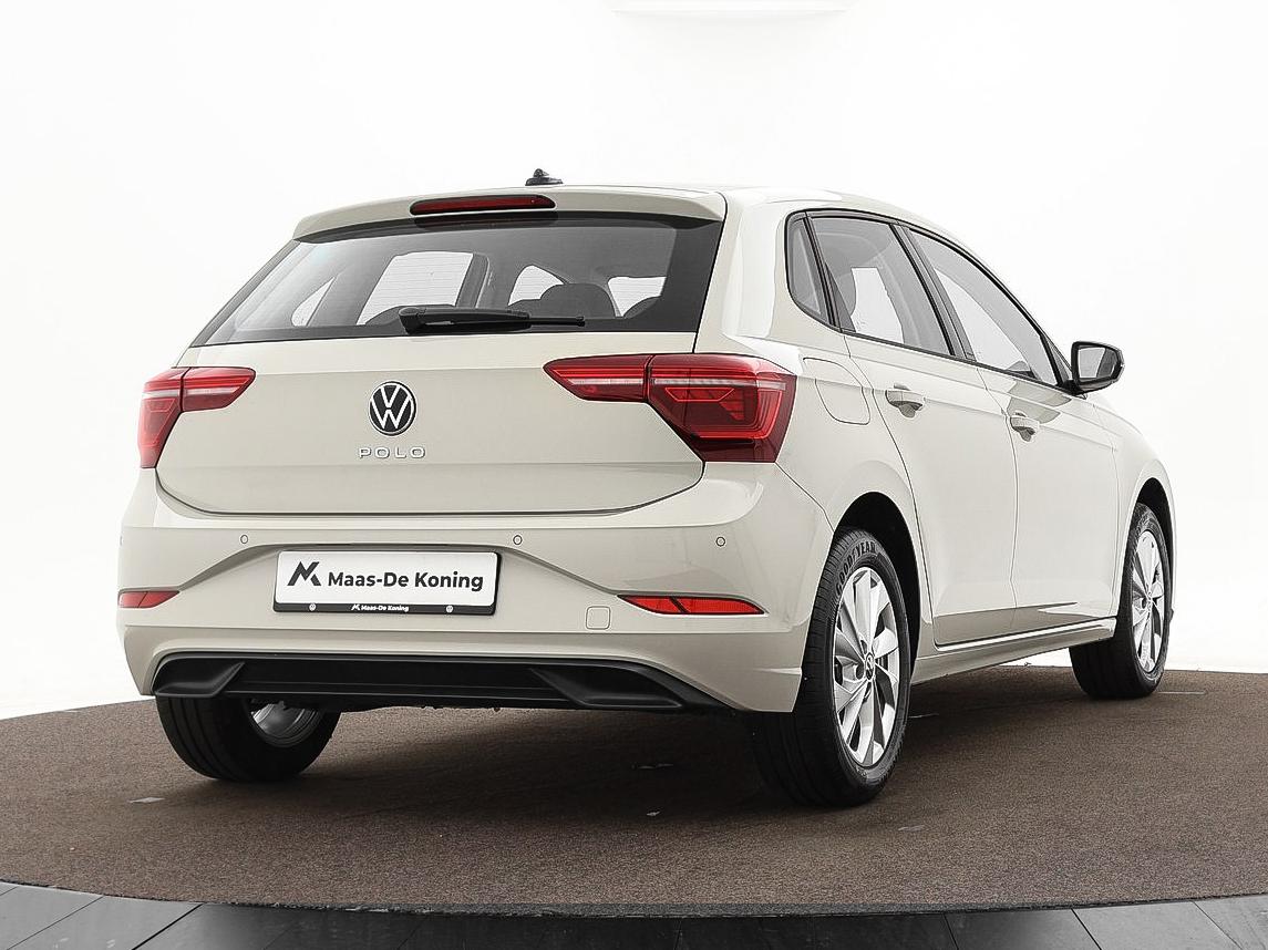 Volkswagen Polo Volkswagen Polo 1.0 TSI 95pk DSG Style · Camera · Matrix LED · Stoelverwarming · P-Sensoren · ACC · Apple/Android Car Play · Garantie t/m 27-12-2026