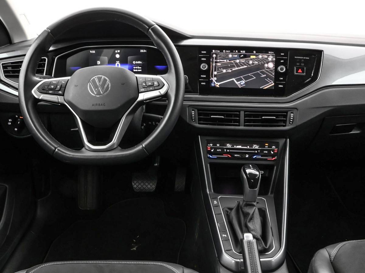 Volkswagen Polo Volkswagen Polo 1.0 TSI 95pk DSG Style · Camera · Matrix LED · Stoelverwarming · P-Sensoren · ACC · Apple/Android Car Play · Garantie t/m 27-12-2026