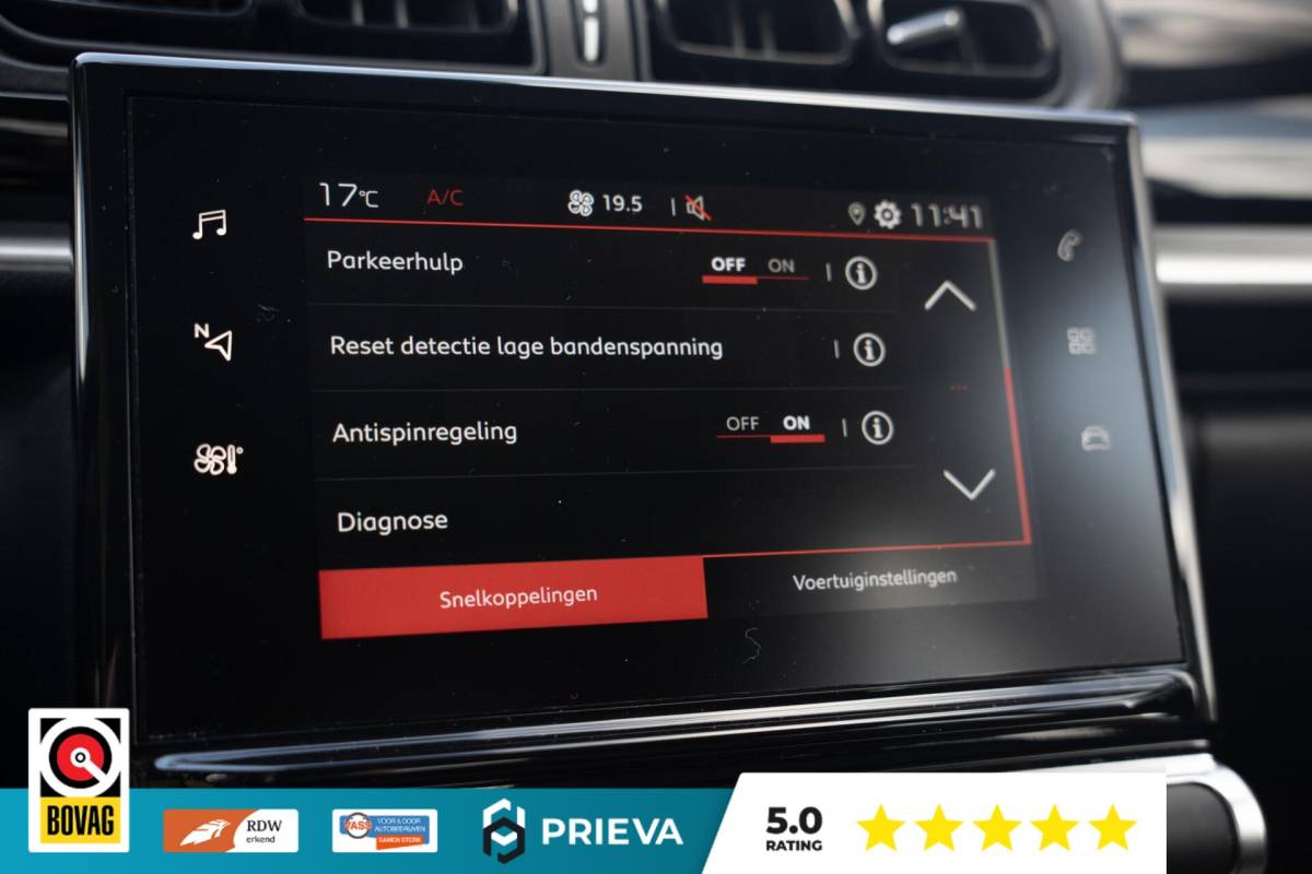 Citroën C3 Citroën C3 1.2 PureTech Shine | Apple CarPlay/Android Auto | stoelverwarming | Dealer onderhouden