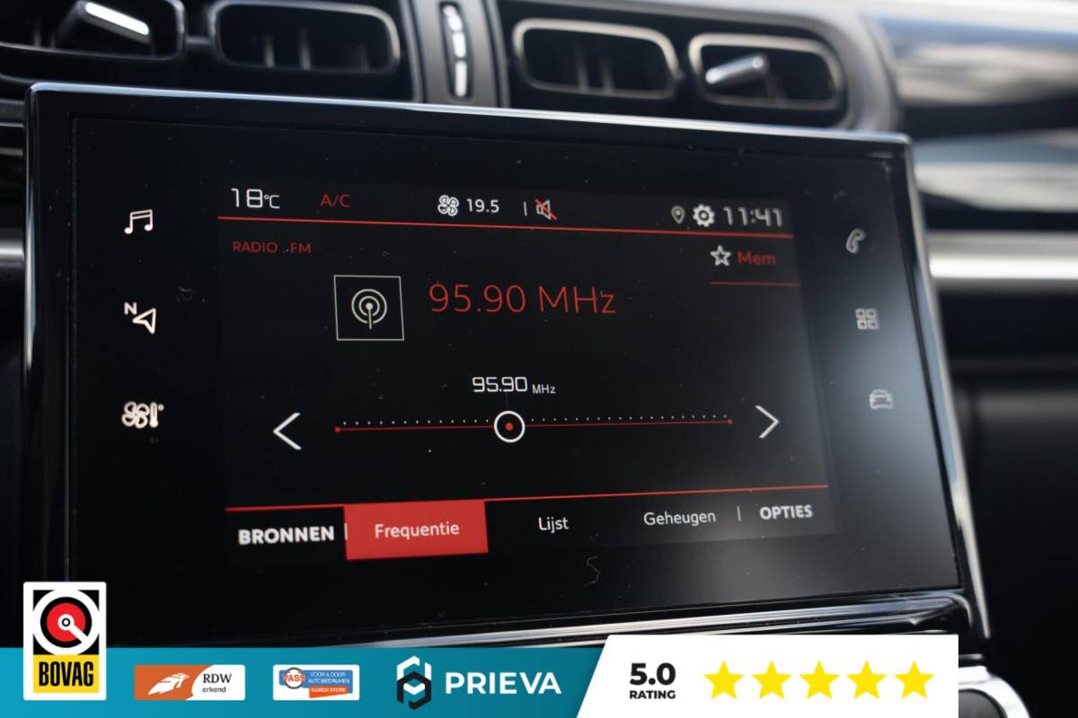 Citroën C3 Citroën C3 1.2 PureTech Shine | Apple CarPlay/Android Auto | stoelverwarming | Dealer onderhouden