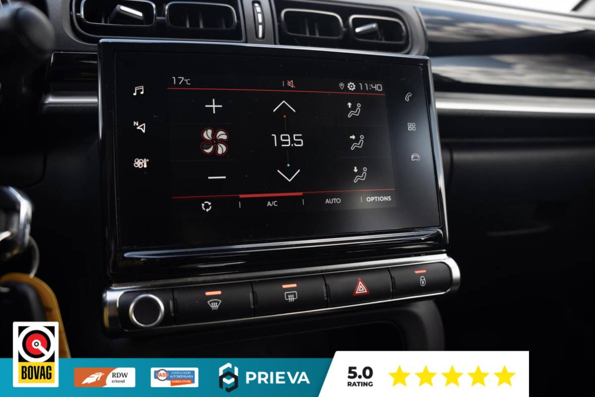 Citroën C3 Citroën C3 1.2 PureTech Shine | Apple CarPlay/Android Auto | stoelverwarming | Dealer onderhouden
