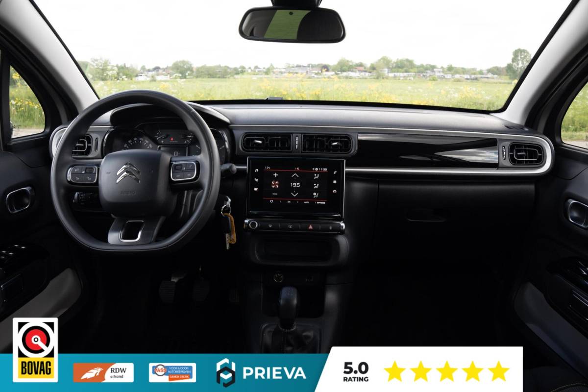 Citroën C3 Citroën C3 1.2 PureTech Shine | Apple CarPlay/Android Auto | stoelverwarming | Dealer onderhouden