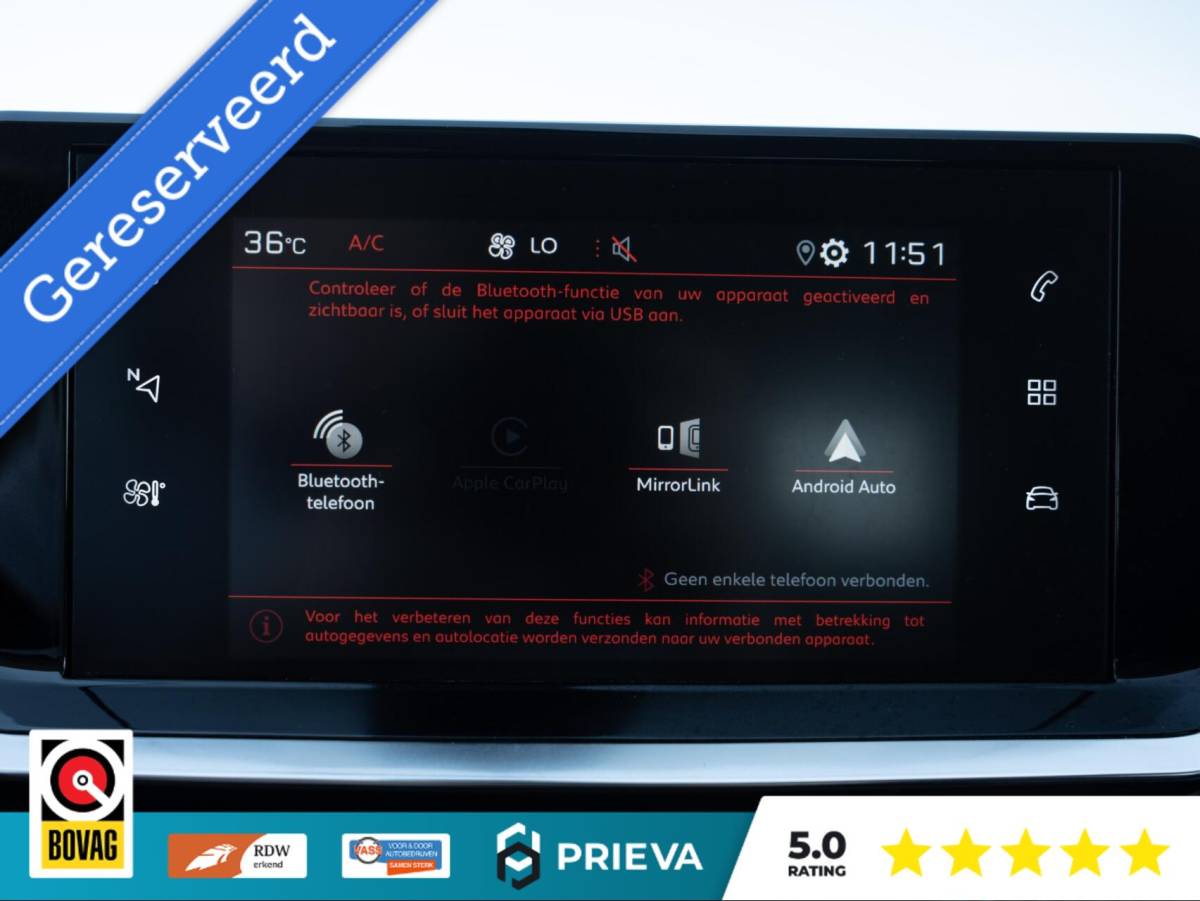 Peugeot 2008 Peugeot 2008 1.2 PureTech 130PK | Dealer | ACC | Camera | leder | Stoelverwarming | CarPlay