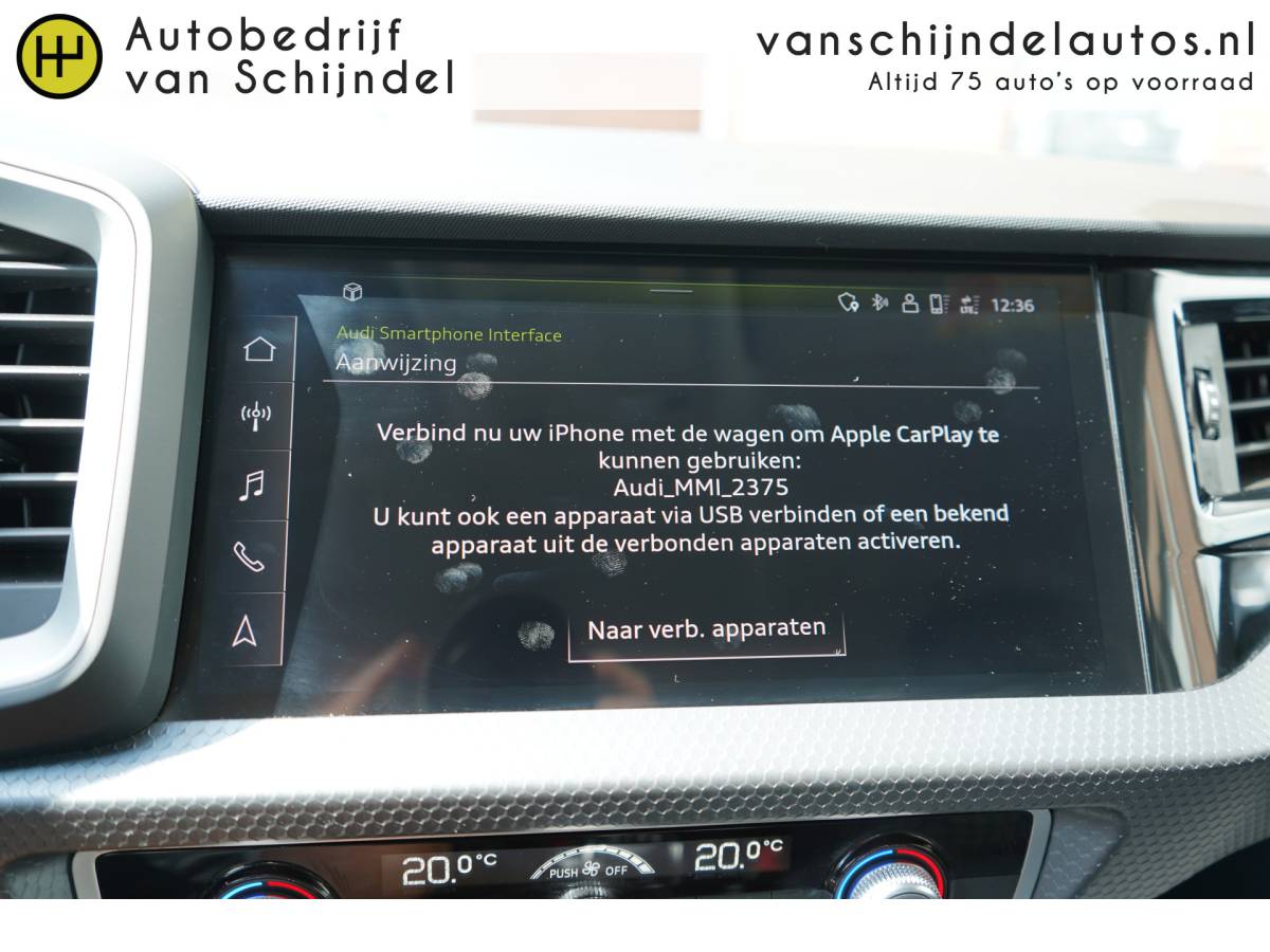 Audi A1 Sportback Audi A1 Sportback 25 TFSI EPIC ORIGINEEL NEDERLANDS ANDROID/APPLECARPLAY(NAVI) ECC AIRCO CRUISECONTROL RIJSTROOKSENSOR 17INCH BLUETOOTH PARKEERSENSOREN ENZ…