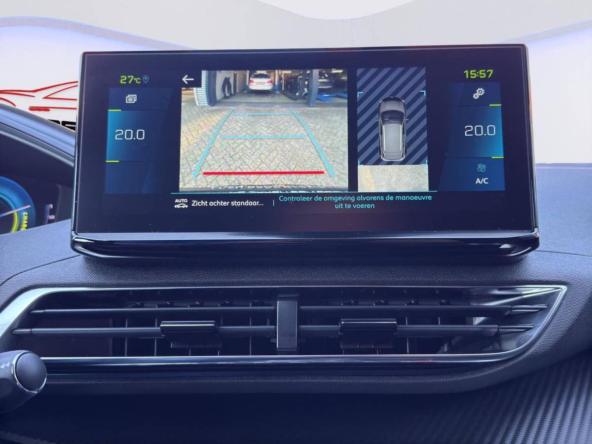 Peugeot 3008 Peugeot 3008 1.6 HYbrid 225 Allure /Apple & Android Carplay/BTW/Camera Achter/Cruise & Climate Control/Half-leder interieur/DAB+/FULL-LED/Stoelverwarming/18″LMV/(MET GARANTIE*)
