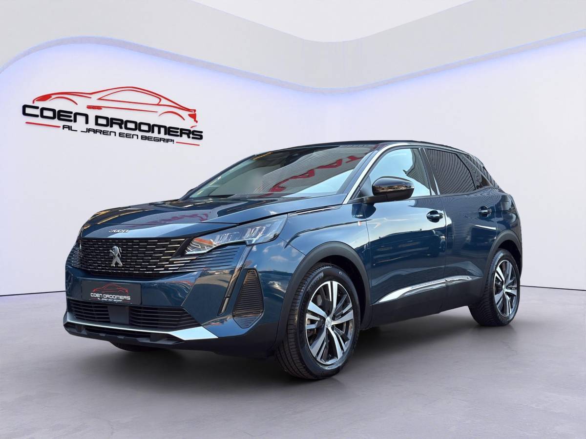 Peugeot 3008 Peugeot 3008 1.6 HYbrid 225 Allure /Apple & Android Carplay/BTW/Camera Achter/Cruise & Climate Control/Half-leder interieur/DAB+/FULL-LED/Stoelverwarming/18″LMV/(MET GARANTIE*)
