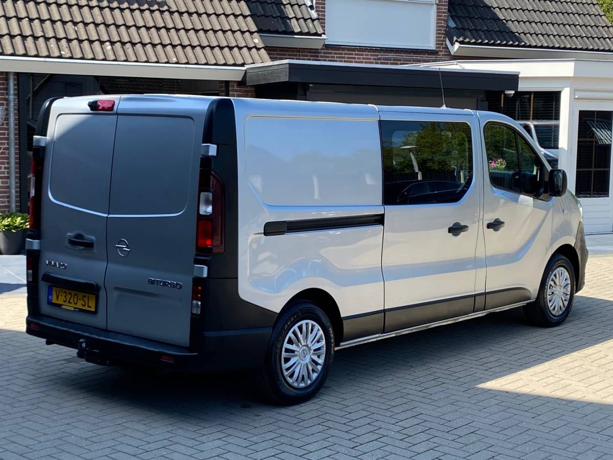 Opel Vivaro Opel Vivaro 1.6 CDTI L2H1 BI TURBO DUBBELE CABINE CRUISE CAMERA LED PDC TREKHAAK AIRCO