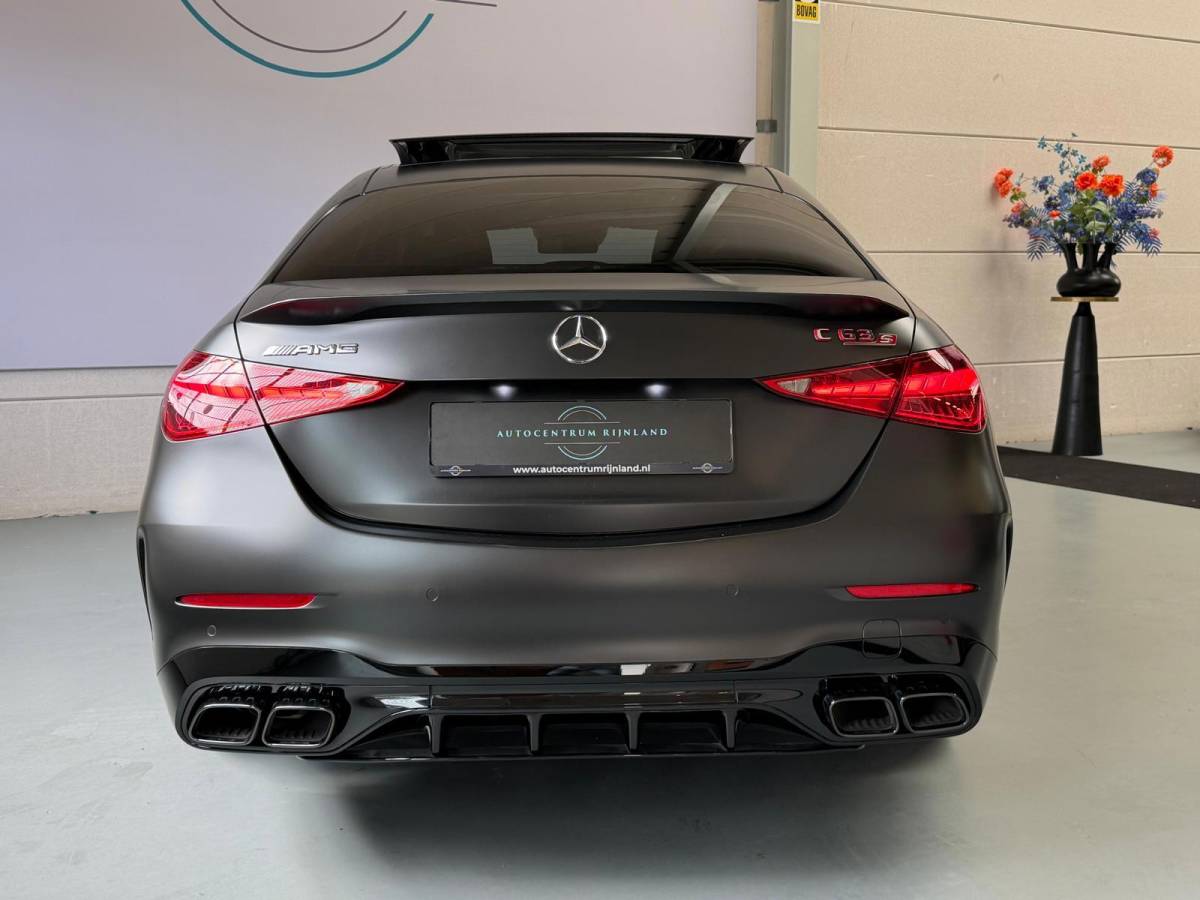 Mercedes-Benz C-Klasse Mercedes-Benz C-klasse AMG 63 S E Performance, panoramadak, 680PK, Head-up, Burmester, Sfeerverlichting, Track-pace