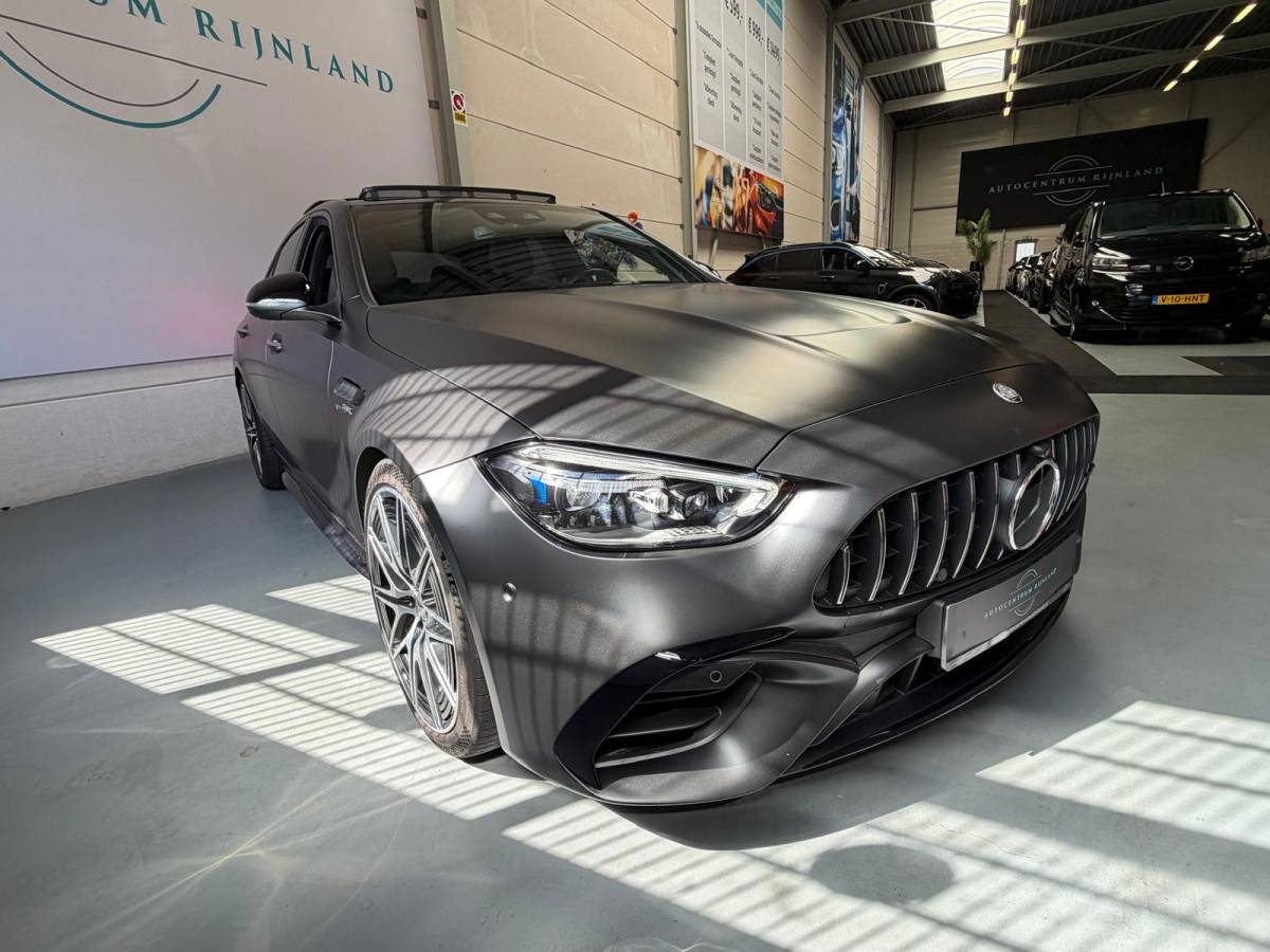 Mercedes-Benz C-Klasse Mercedes-Benz C-klasse AMG 63 S E Performance, panoramadak, 680PK, Head-up, Burmester, Sfeerverlichting, Track-pace