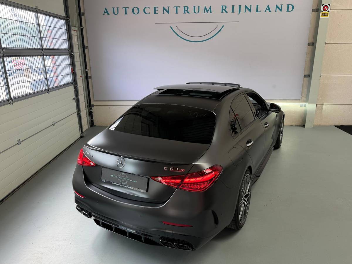 Mercedes-Benz C-Klasse Mercedes-Benz C-klasse AMG 63 S E Performance, panoramadak, 680PK, Head-up, Burmester, Sfeerverlichting, Track-pace