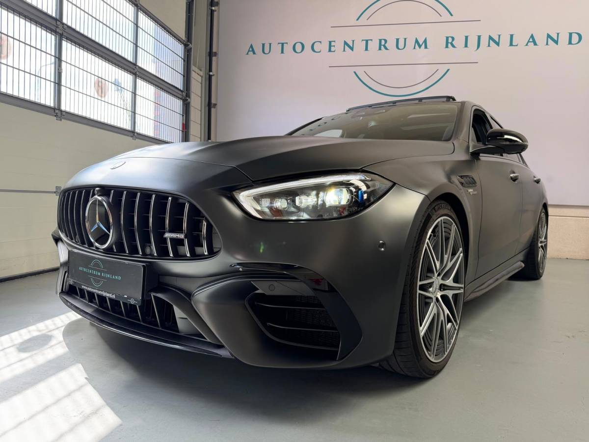 Mercedes-Benz C-Klasse Mercedes-Benz C-klasse AMG 63 S E Performance, panoramadak, 680PK, Head-up, Burmester, Sfeerverlichting, Track-pace