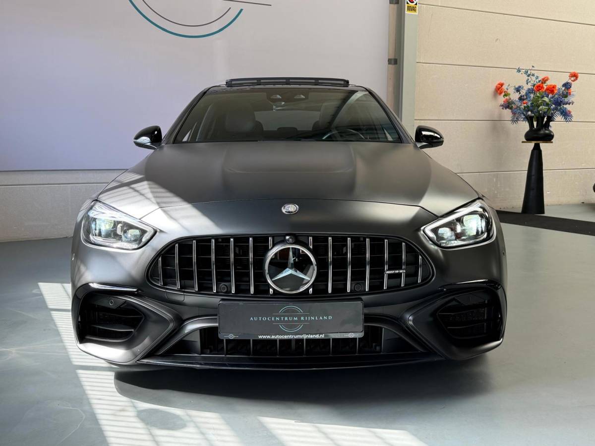 Mercedes-Benz C-Klasse Mercedes-Benz C-klasse AMG 63 S E Performance, panoramadak, 680PK, Head-up, Burmester, Sfeerverlichting, Track-pace