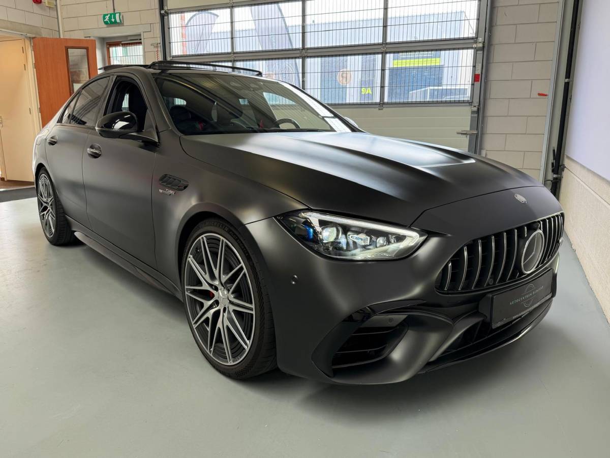 Mercedes-Benz C-Klasse Mercedes-Benz C-klasse AMG 63 S E Performance, panoramadak, 680PK, Head-up, Burmester, Sfeerverlichting, Track-pace