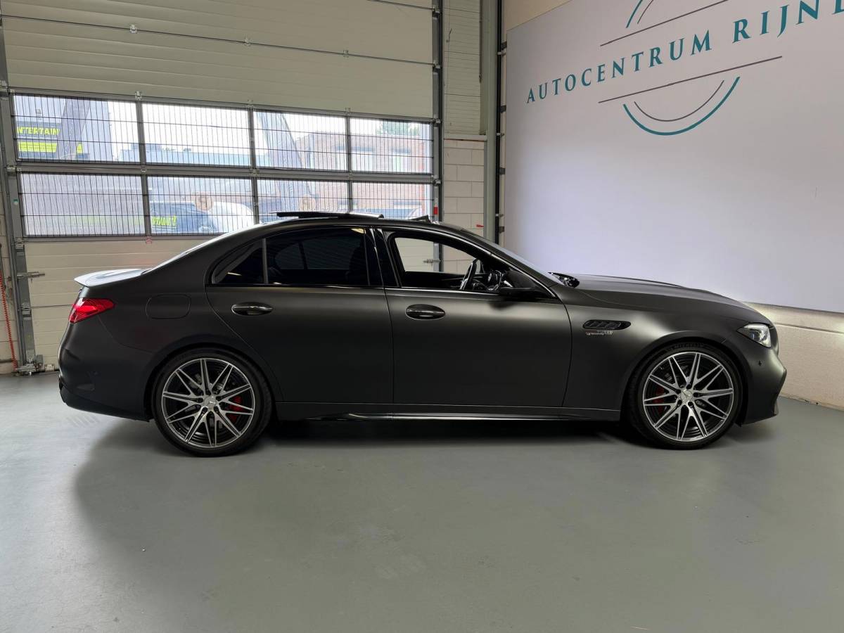 Mercedes-Benz C-Klasse Mercedes-Benz C-klasse AMG 63 S E Performance, panoramadak, 680PK, Head-up, Burmester, Sfeerverlichting, Track-pace