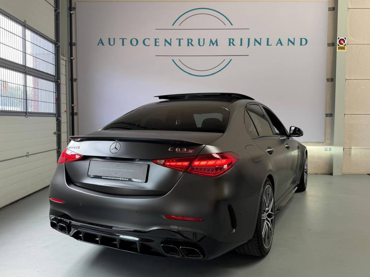Mercedes-Benz C-Klasse Mercedes-Benz C-klasse AMG 63 S E Performance, panoramadak, 680PK, Head-up, Burmester, Sfeerverlichting, Track-pace