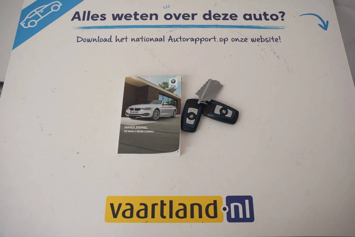 BMW 4 Serie BMW 4-serie CABRIO 420i M Sport High Executive Aut. [ Elektrisch verstelbare stoelen Head-up Keyless Memory seats ]